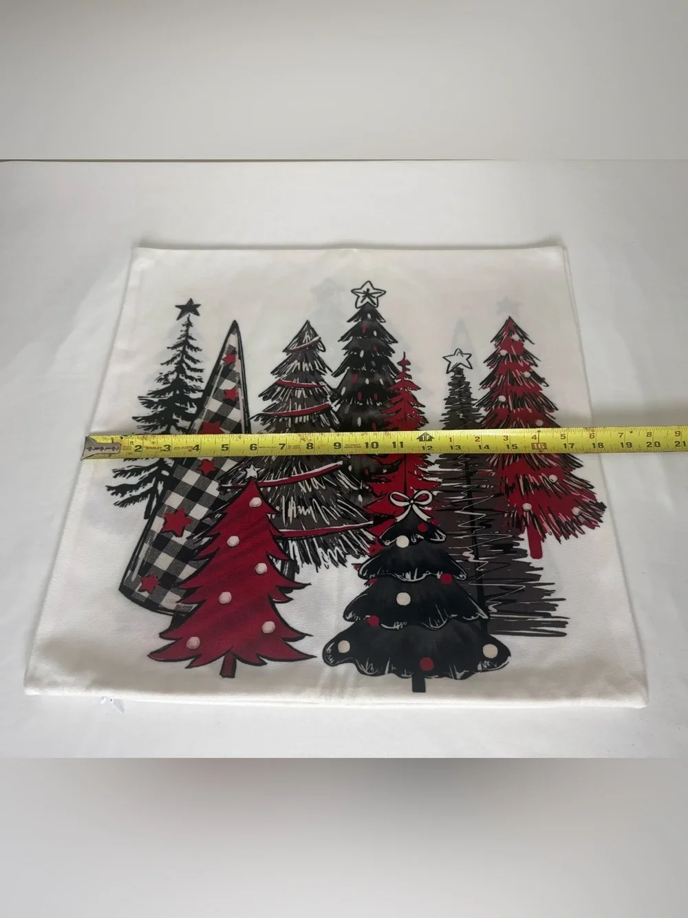 Christmas Pillow Covers 18x18 Set of 2 Xmas Tree Couch Decor ✨🎄